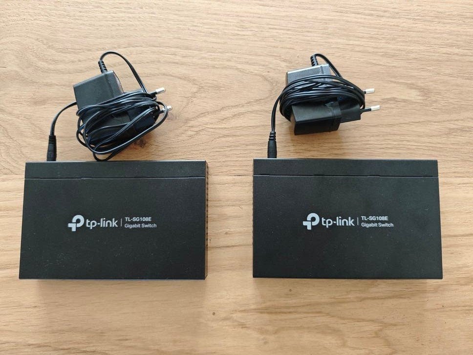 2x TP-Link TL-SG108E 8-poorts Gigabit Easy Smart Switch, Verzenden