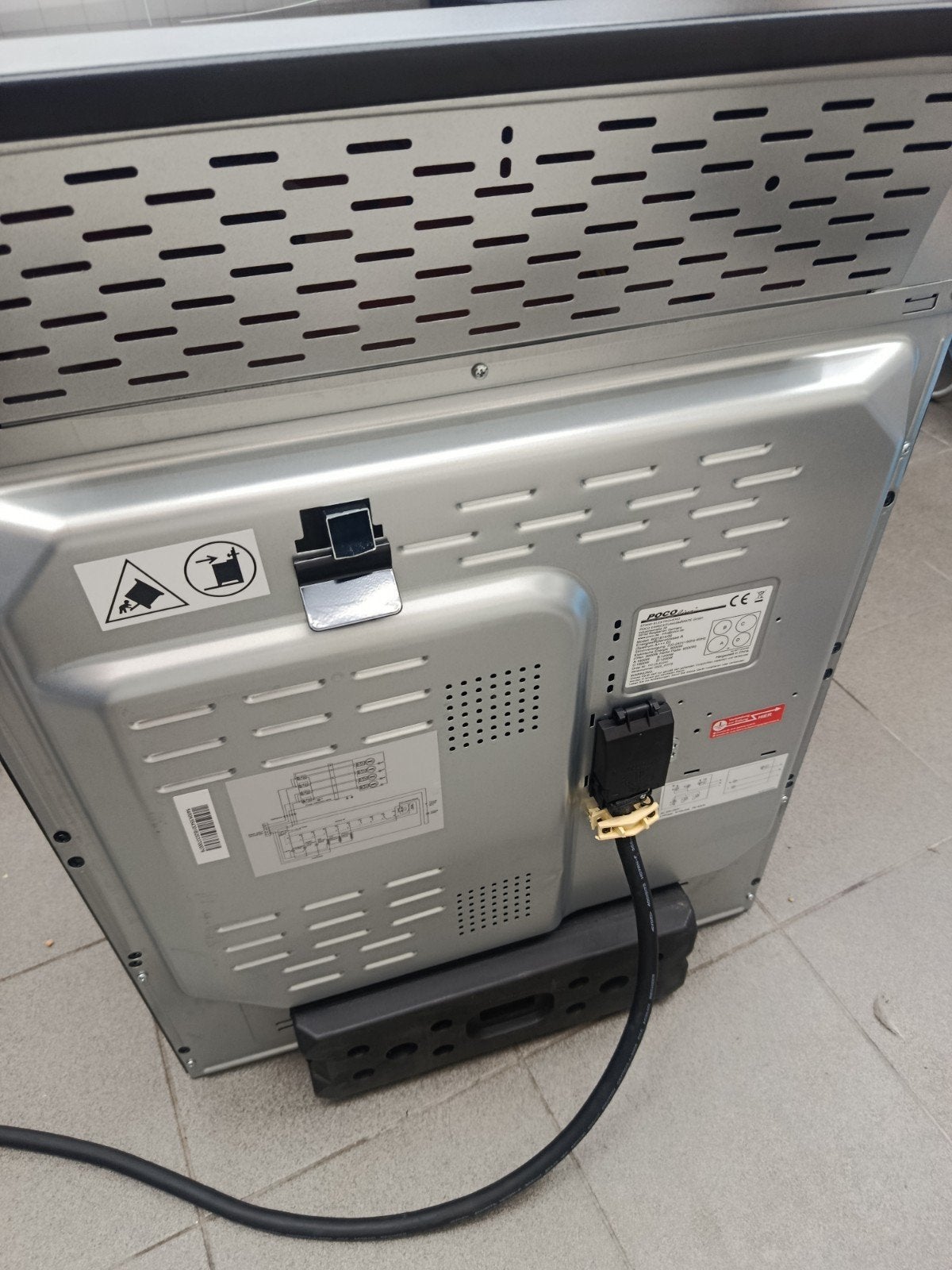 Nieuw fornuis met krachtstroom - nooit gebruikt, Witgoed en Apparatuur, Ophalen of Verzenden, Nieuw, Elektrisch