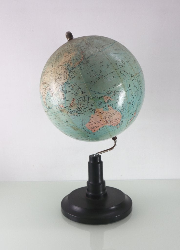Mooie vintage globe, wereldbol SVH, Antiek en Kunst, Ophalen of Verzenden