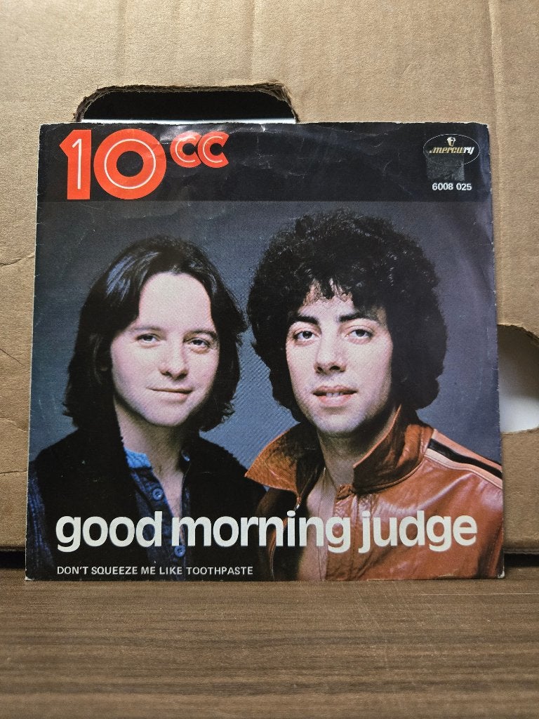 10CC - Goodmorning judge, 7 inch, Ophalen of Verzenden, Zo goed als nieuw, Pop