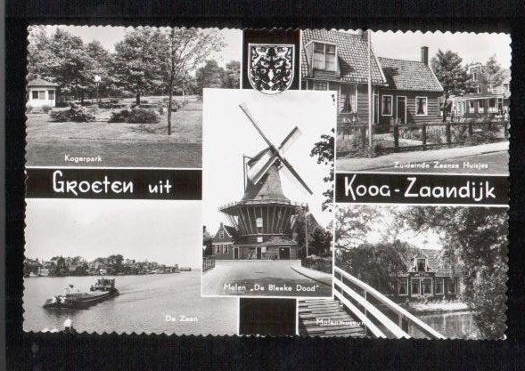 Groeten uit Koog-Zaandijk, Verzenden, 1960 tot 1980, Gelopen, Noord-Holland
