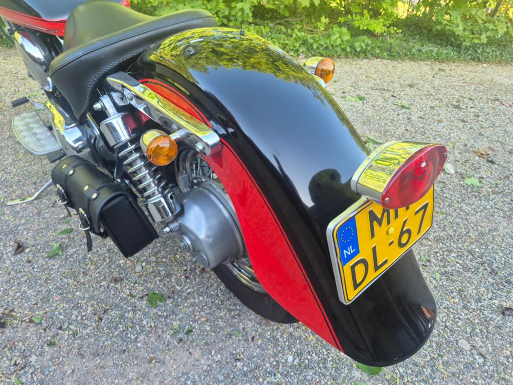 Kawasaki VN1500 Classic.  Zeer nette motor!, Motoren, Motoren | Kawasaki, Cardan-aandrijving, 2 cilinders, Gebruikt, Particulier