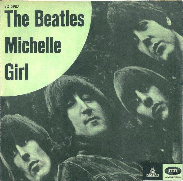 DENEMARKEN SINGLE MICHELLE THE BEATLES LENNON MCCARTNEY, Verzenden, Zo goed als nieuw, Pop