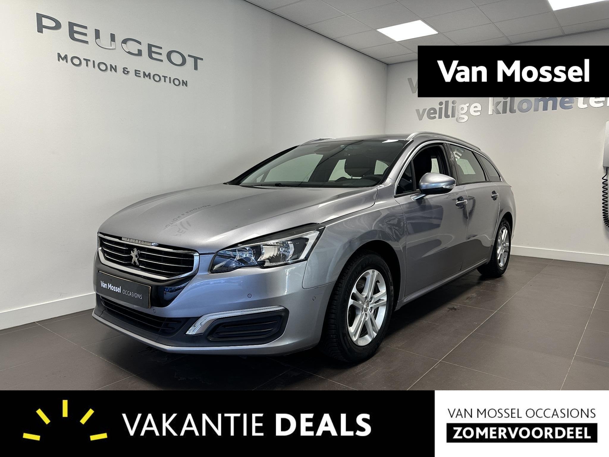 Peugeot 508 SW 1.6 e-THP Active | Navigatie | Cruise Control, Voorwielaandrijving, Stof, Gebruikt, Euro 6