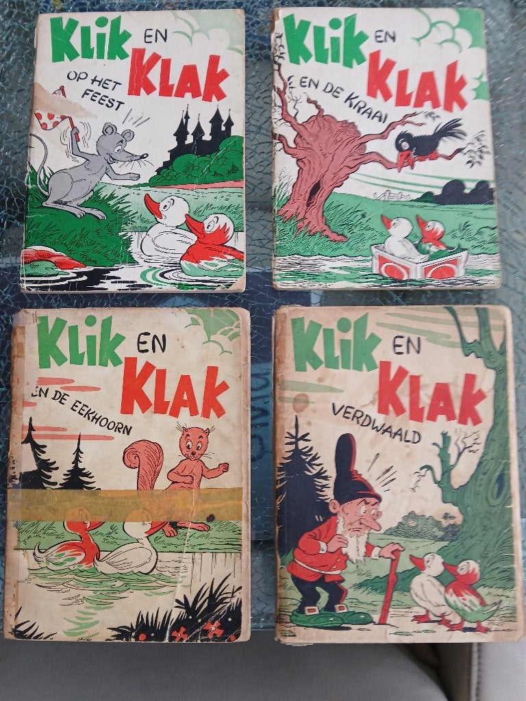 4 Klik en Klak kinderboekjes, Ophalen of Verzenden, Gelezen, Aja Strik