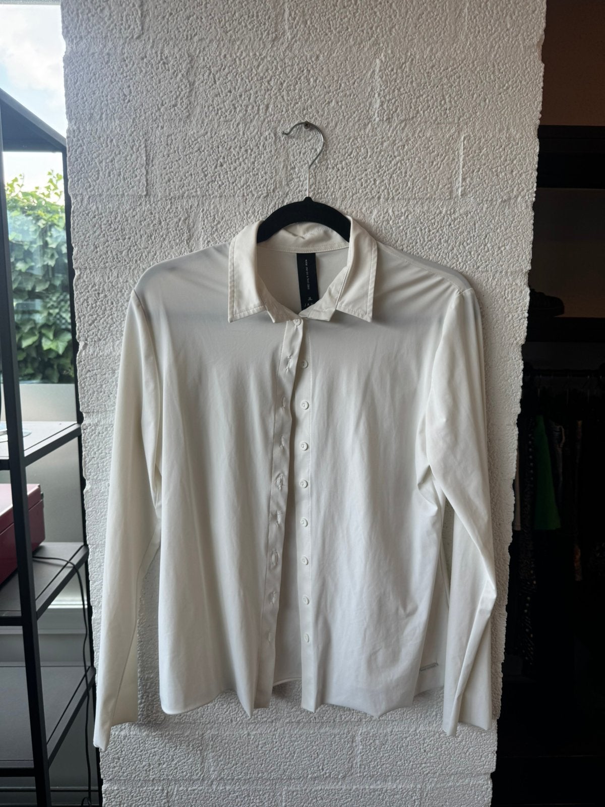 Jane lushka blouse maat L travelstof, Ophalen of Verzenden, Gedragen, Maat 38/40 (M)