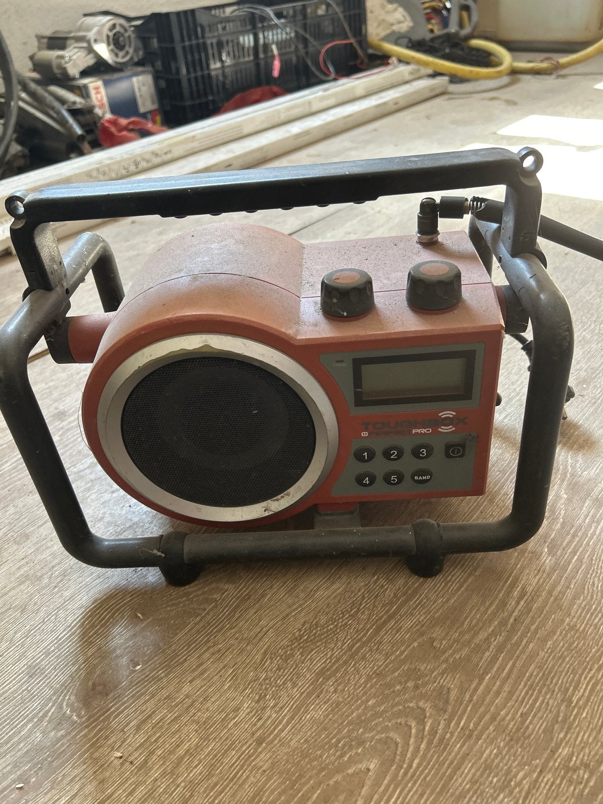 Robuuste bouwradio - Toughbox Pro, Ophalen of Verzenden, Gebruikt, Bouwradio
