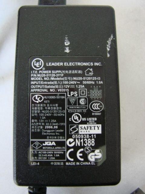 DC voeding / transformator adaptor (II) 12V 1,25A., Ophalen of Verzenden, Gebruikt