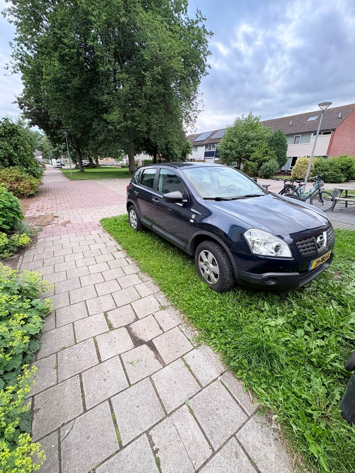 Nissan Qashqai 1.6 2WD 2009 Blauw, Voorwielaandrijving, 1272 kg, Zwart, 4 cilinders