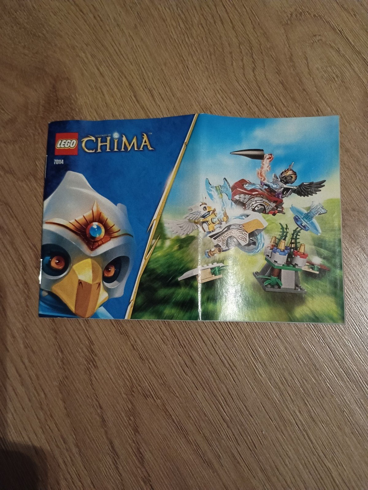LEGO Chima 70114 Handleiding, Ophalen of Verzenden, Gebruikt, Overige merken