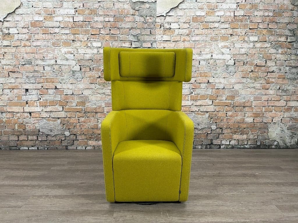 Bene Parcs Wing Chair groen bij TheReSales, Ophalen, Minder dan 75 cm, Design, Zo goed als nieuw