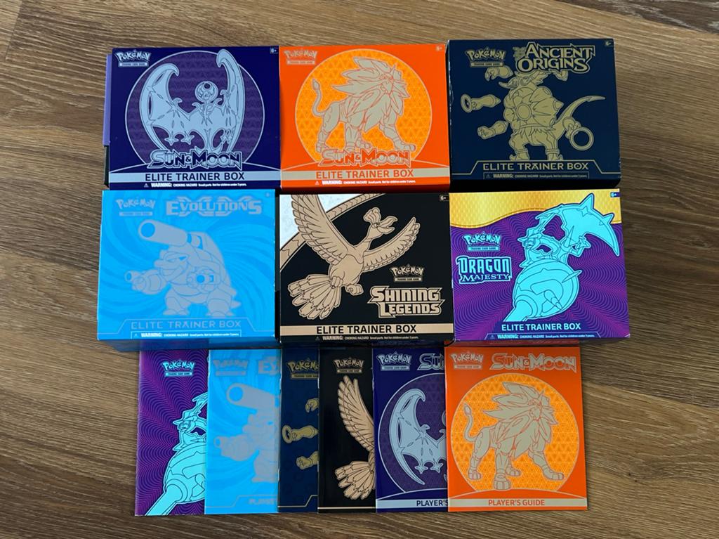 Lege Pokémon Elite Trainer boxen, Ophalen of Verzenden, Gebruikt, Boosterbox