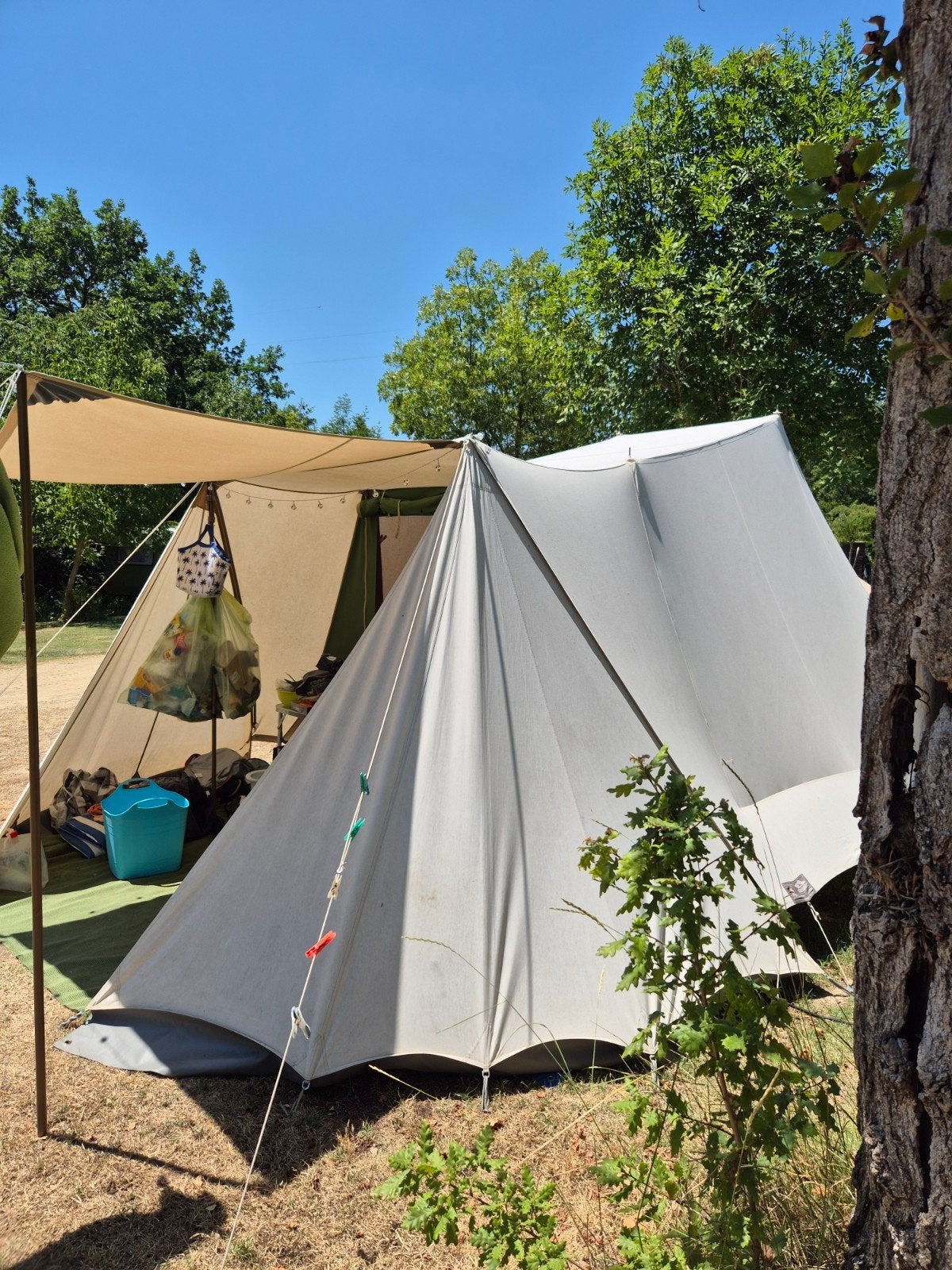 GEZOCHT!! Varioluifel Jan van Gent. De Waard tent, Caravans en Kamperen, Tenten, Ophalen of Verzenden, Gebruikt, Tot en met 4