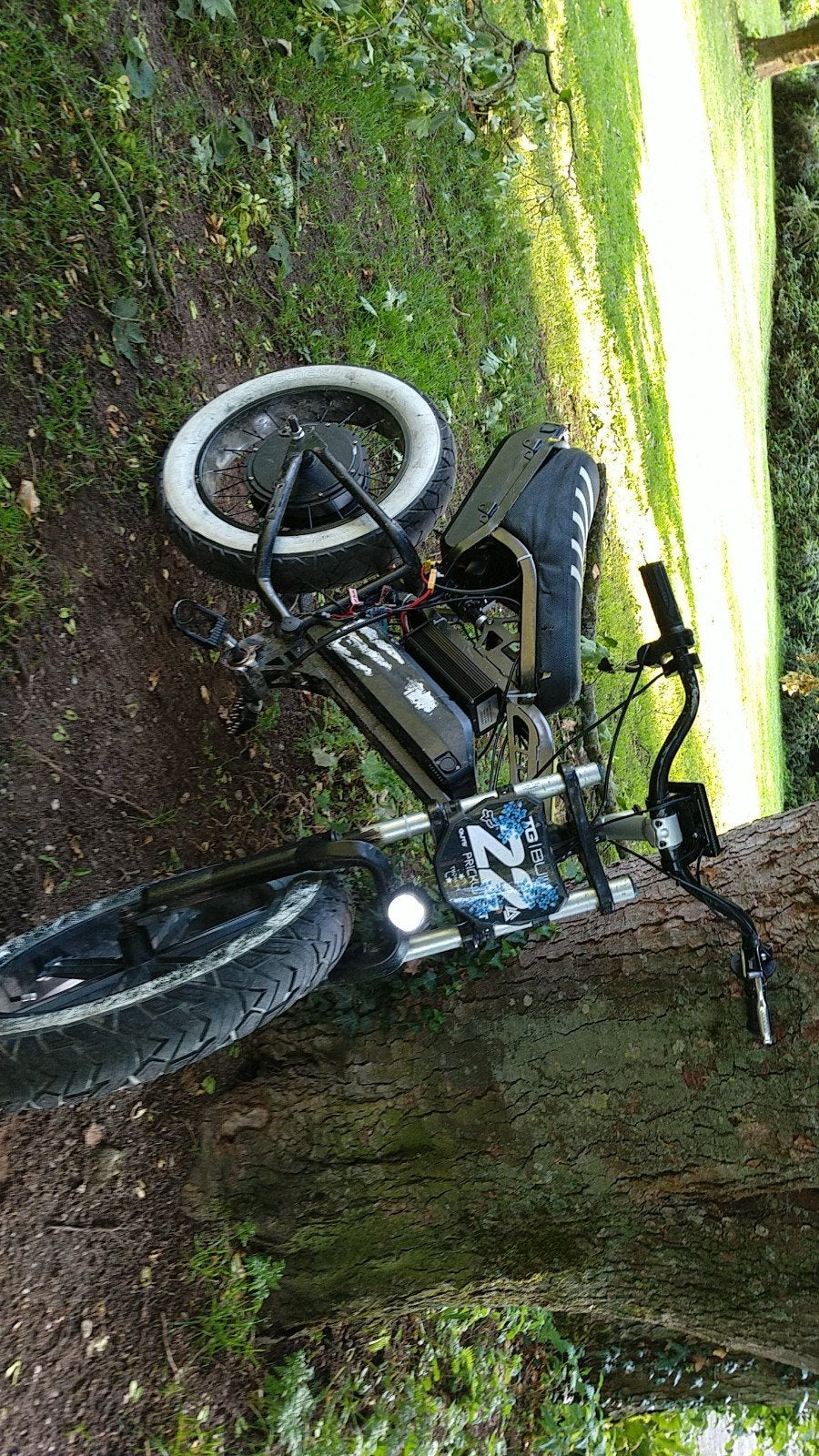 Custom fatbike met 5kW motor. 92km/h+, Ophalen
