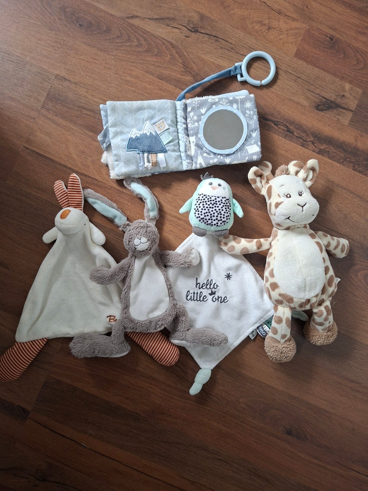 Knuffel doekjes, Gebruikt, Overige merken, Grijs, Ophalen of Verzenden