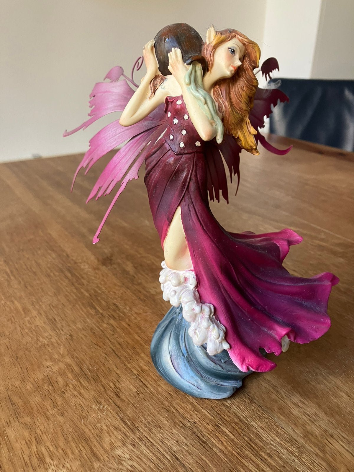 Nemesis Now roze water elf, Ophalen of Verzenden, Zo goed als nieuw, Fantasy