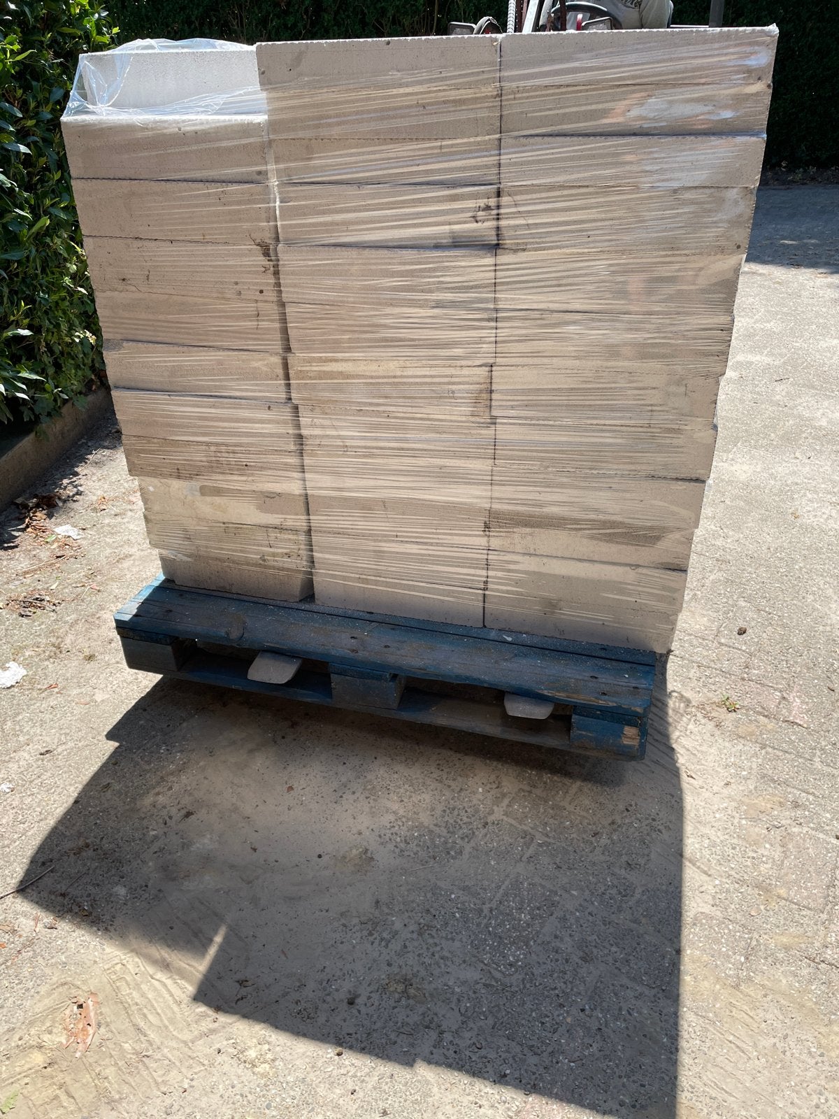 Gipsblokken op pallet, nieuw, Doe-het-zelf en Verbouw, Hout en Planken, Ophalen, Overige typen, Nieuw, 50 mm of meer