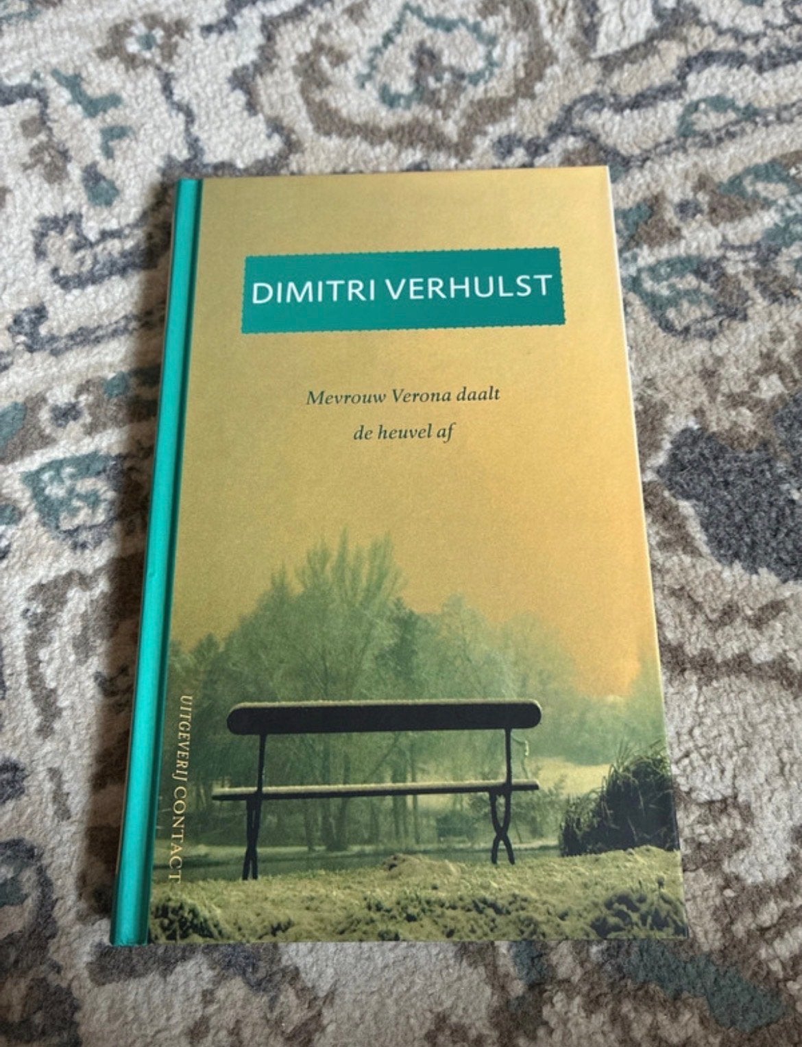 Dimitri Verhulst - Mevrouw Verona daalt de heuvel af, Ophalen of Verzenden, Zo goed als nieuw, België