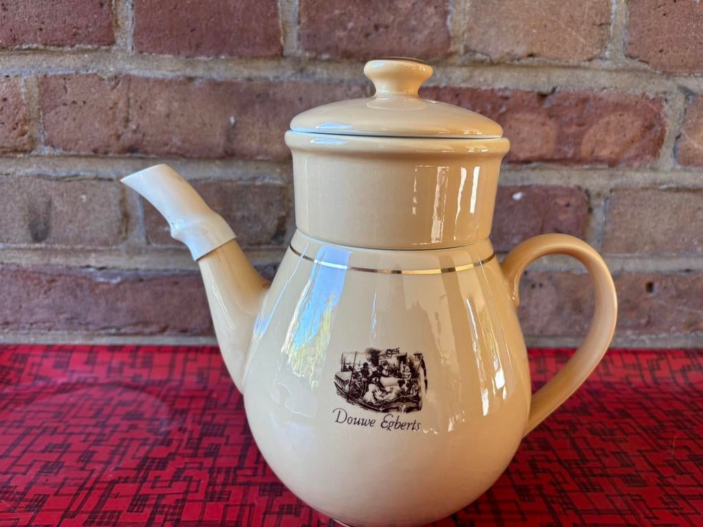 Douwe Egberts koffiepot met filter, Ophalen of Verzenden