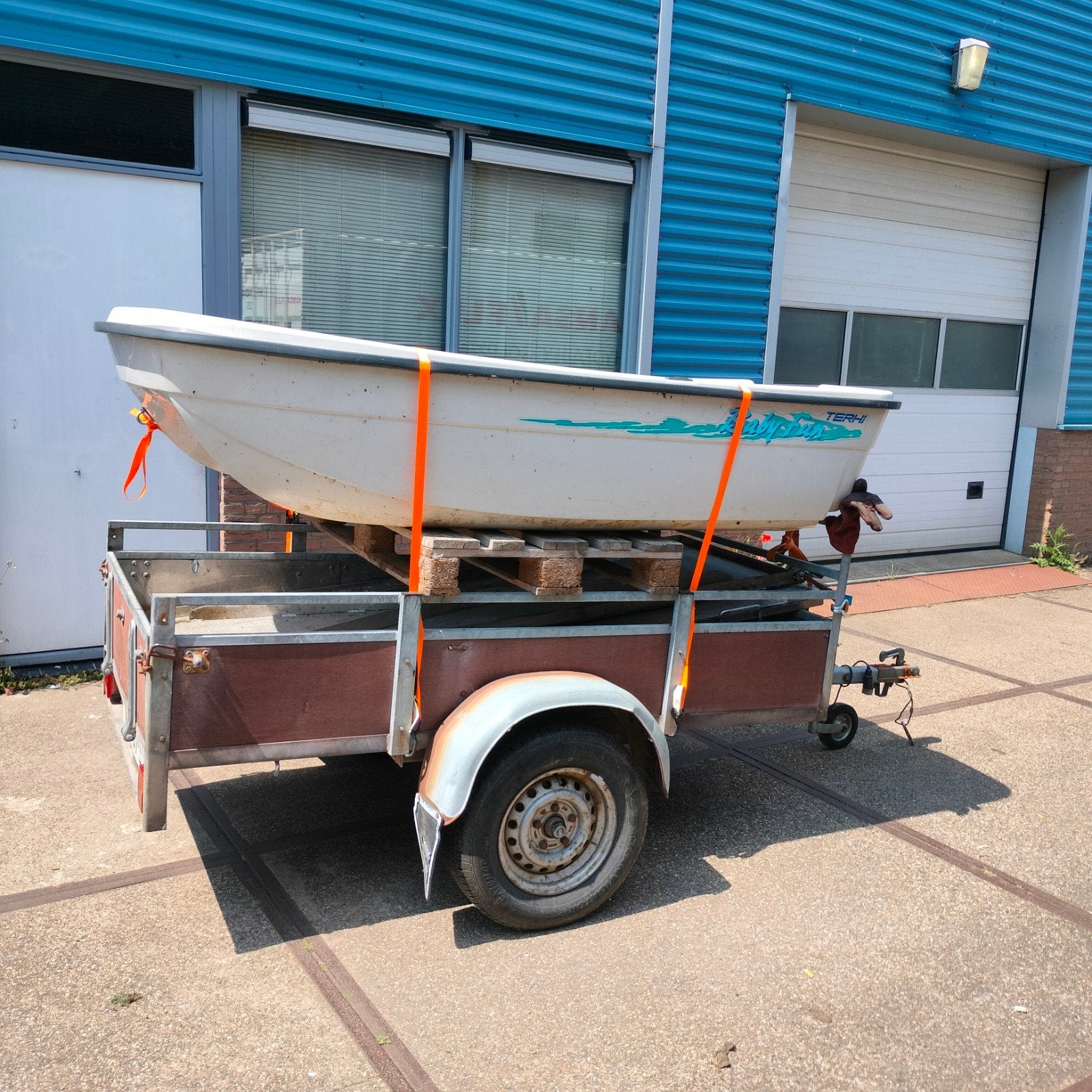 Terhi Babyfun roeiboot - nette staat, Ophalen, Kunststof, Gebruikt, Terhi
