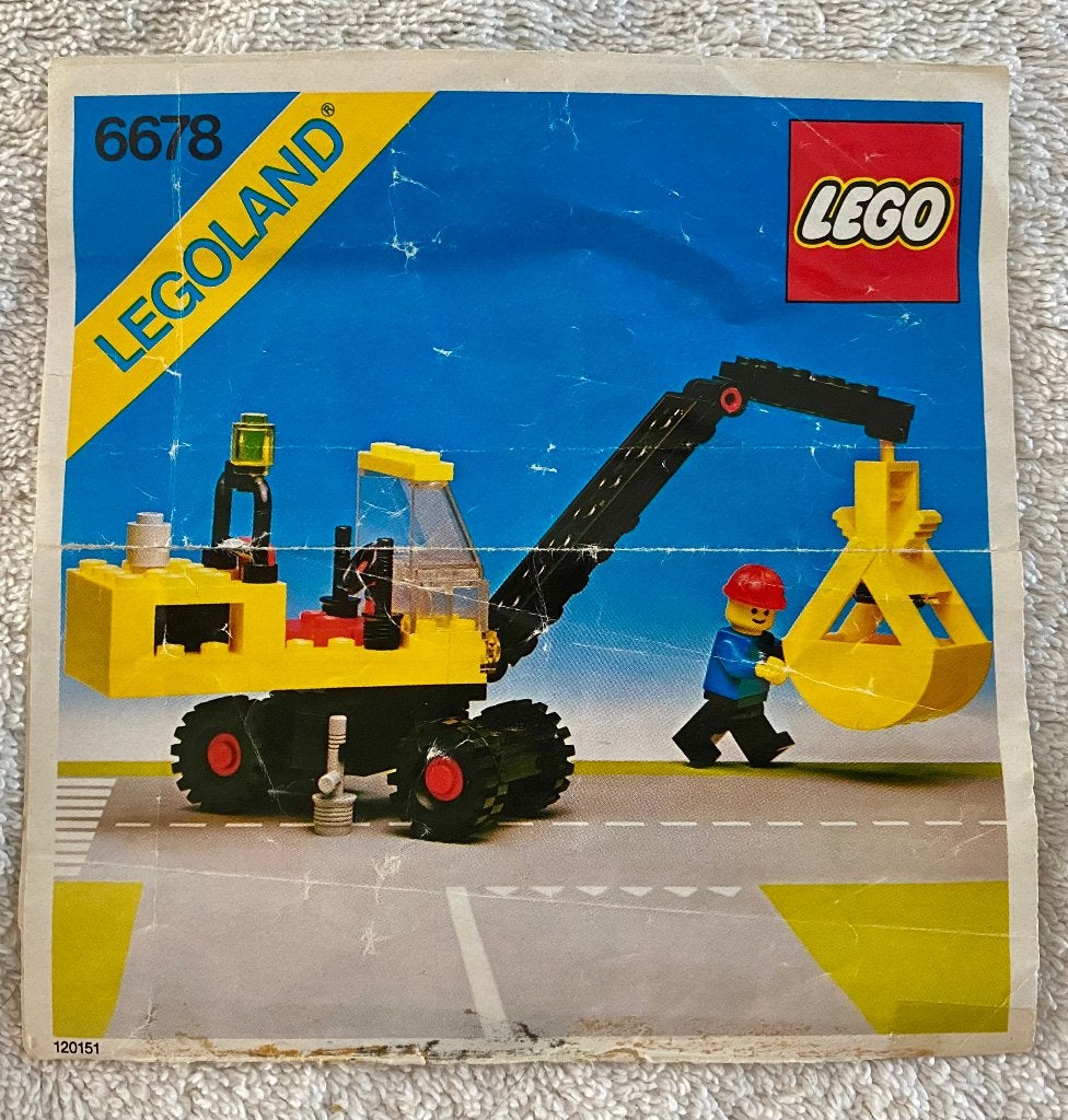 LEGO Classic Town 6678 Pneumatic Crane, Compleet, Overige thema's, Lego, Ophalen of Verzenden