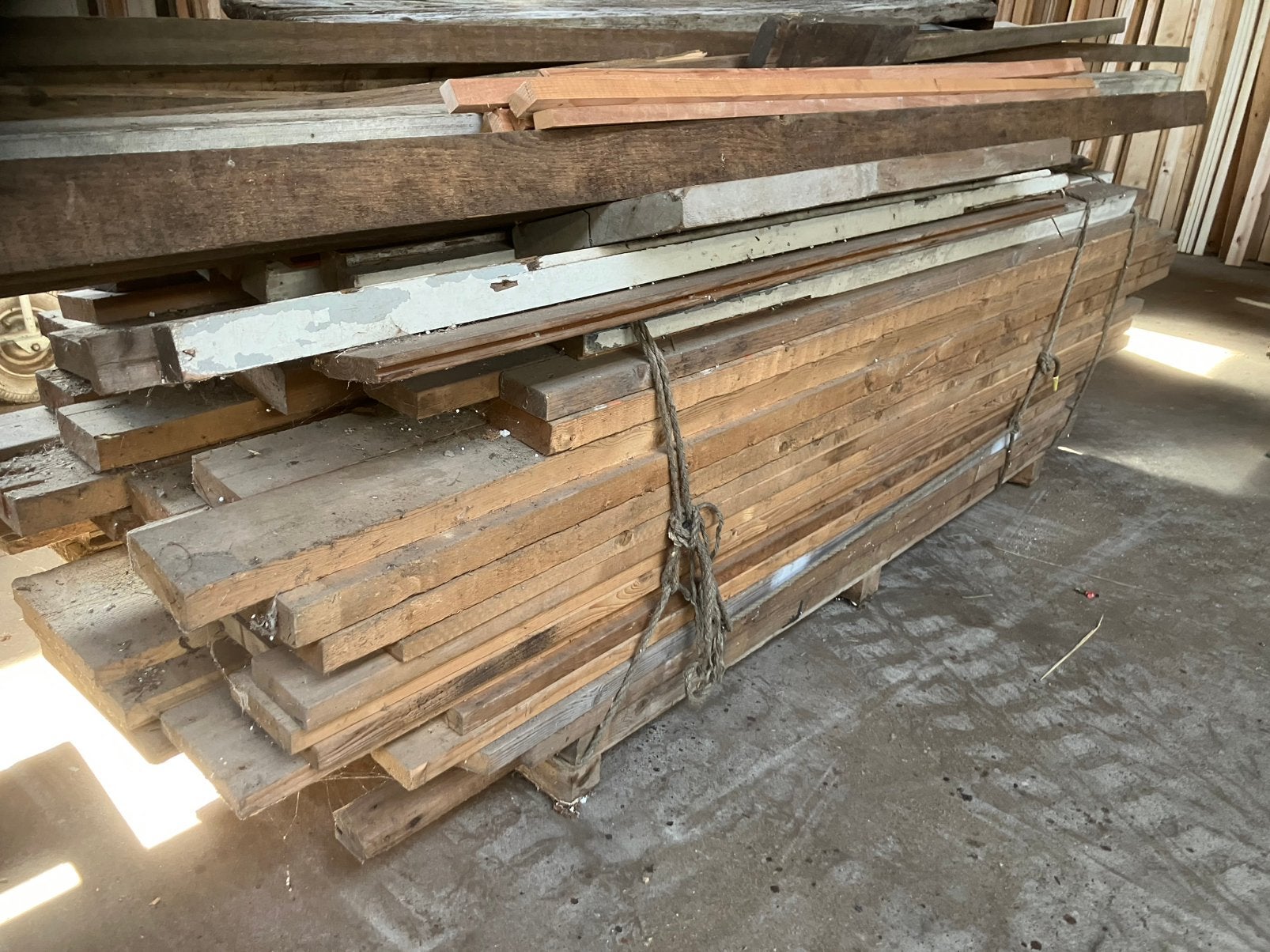 Partij hout, Ophalen, Gebruikt, 250 cm of meer, Balken