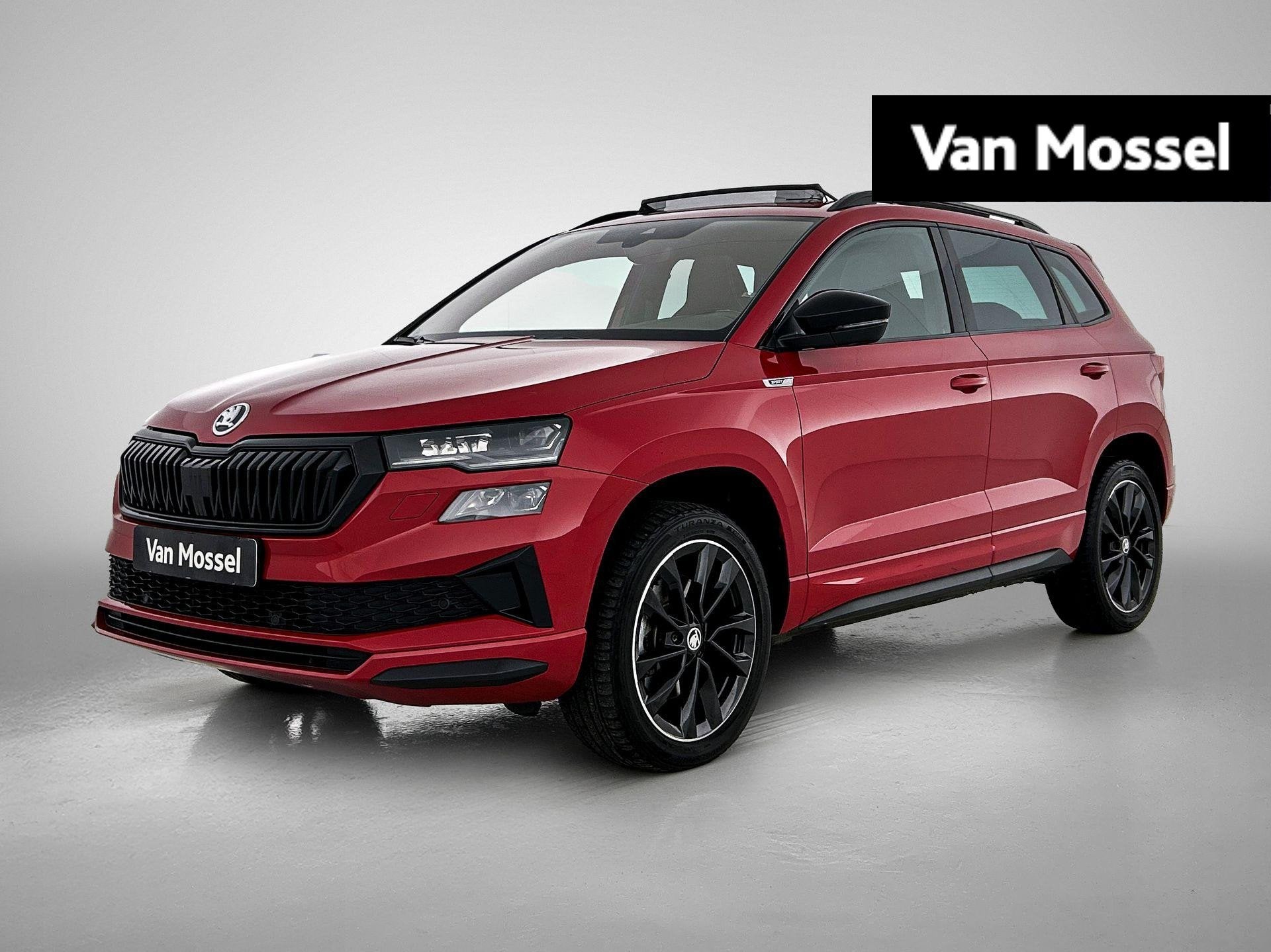 Skoda Karoq 1.5 TSI ACT Sportline Business | PANORAMADAK | A, Auto's, 12 maanden, Stof, 4 cilinders, Karoq