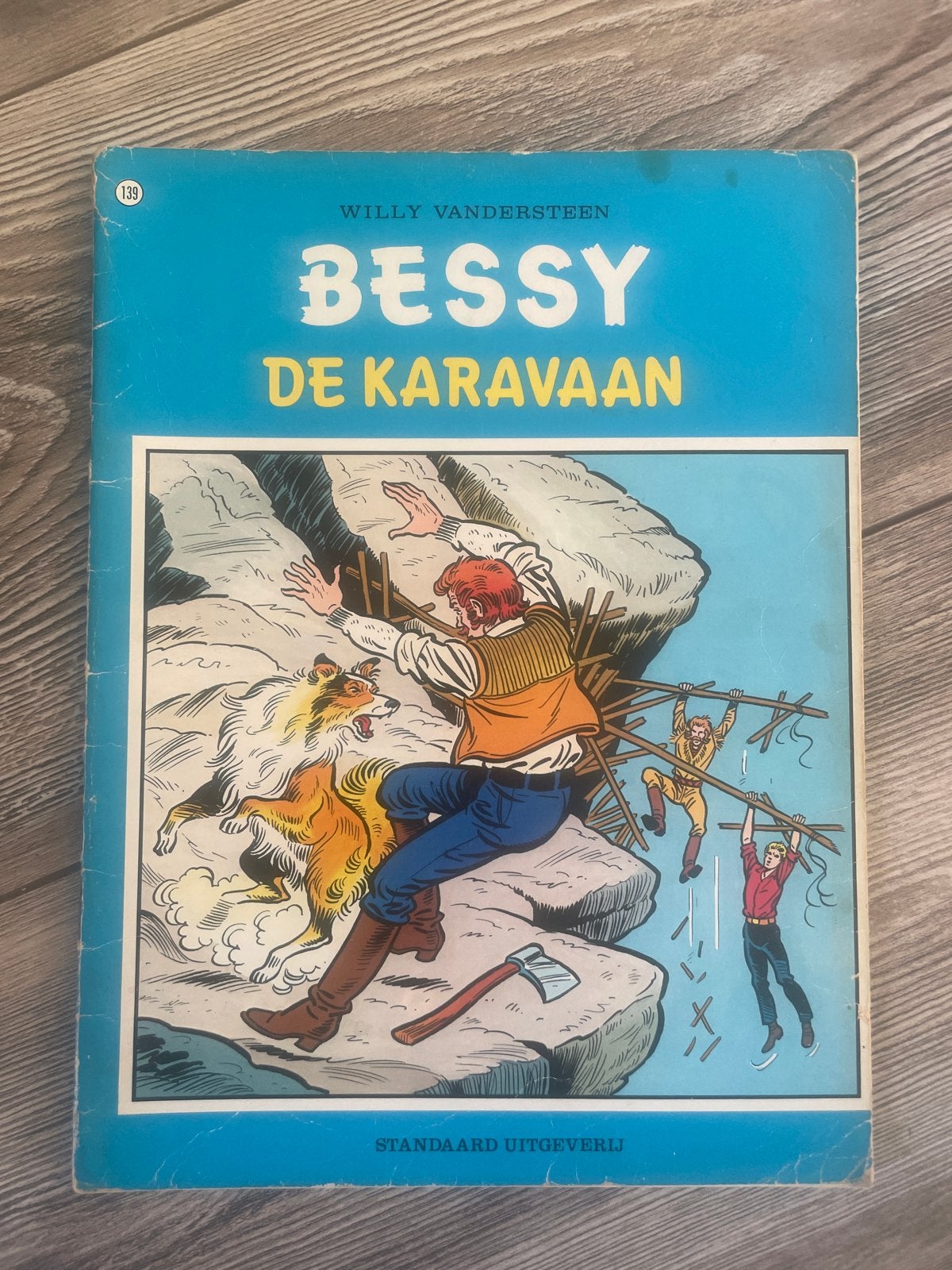 Bessy - De Karavaan (Willy Vandersteen), Eén stripboek, Ophalen of Verzenden, Gelezen