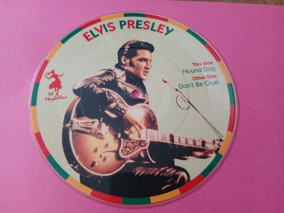 Vinyl picture  ELVIS PRESLEY, Ophalen of Verzenden, Zo goed als nieuw, 12 inch, Classic Rock