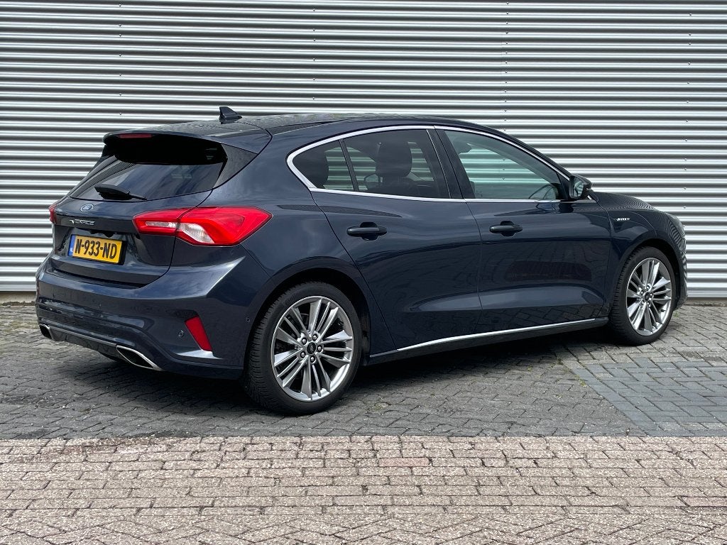 Ford Focus 1.5 Ecoboost 150pk Aut. Vignale Dealeronderhouden, 1304 kg, 700 kg, Blauw, Parkeerassistent