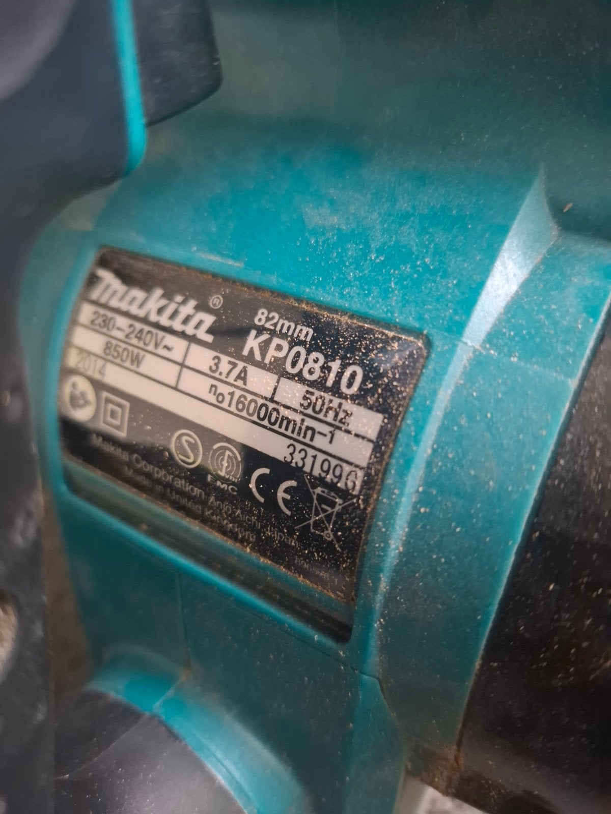 Foto 4 van Makita KP0810 Schaafmachine - Perfect werkend