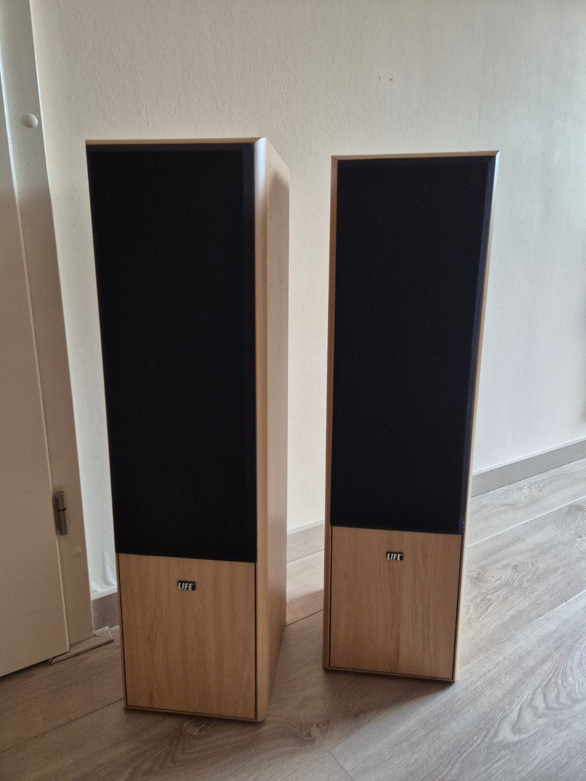 2 x LIFE L 5454 Vloerstaande Luidsprekers - Goede Staat, Vloerstaande luidspreker, Zo goed als nieuw, 60 tot 120 watt, Basreflex