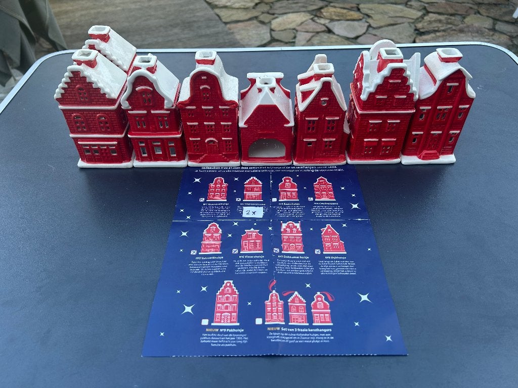 Hollandse Huisjes zie omschrijving, Ophalen of Verzenden, Nieuw, Steen/keramiek