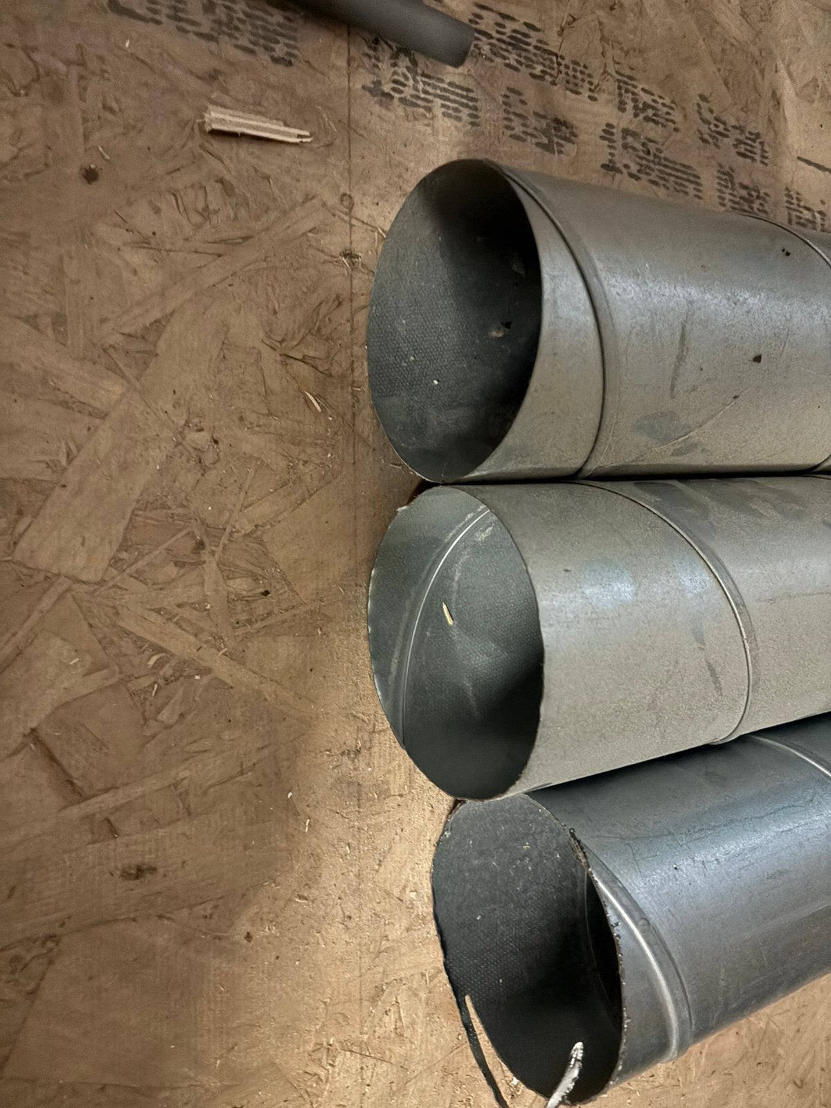 Spiro buis 10 cm doorsnee 3 lengte, Doe-het-zelf en Verbouw, Buizen en Afvoer, Ophalen, Zo goed als nieuw, Overige materialen