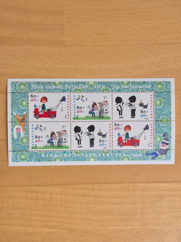 Nederland 1999 kinderpostzegels, Ophalen of Verzenden, Na 1940, Postfris