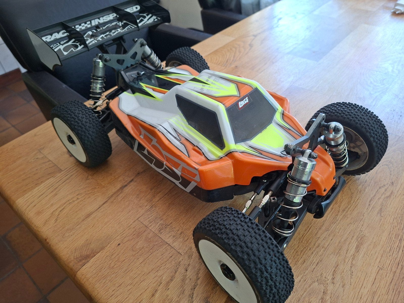 Losi 8ight-E 4.0 RC Buggy met Spektrum DX3 zender, Elektro, Gebruikt, Auto offroad, Ophalen of Verzenden