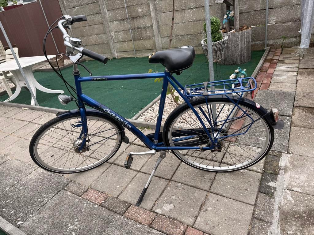 Gazelle fiets 28 inch – goede staat – rijklaar + slot”, Ophalen, Gebruikt, Velgrem, Versnellingen
