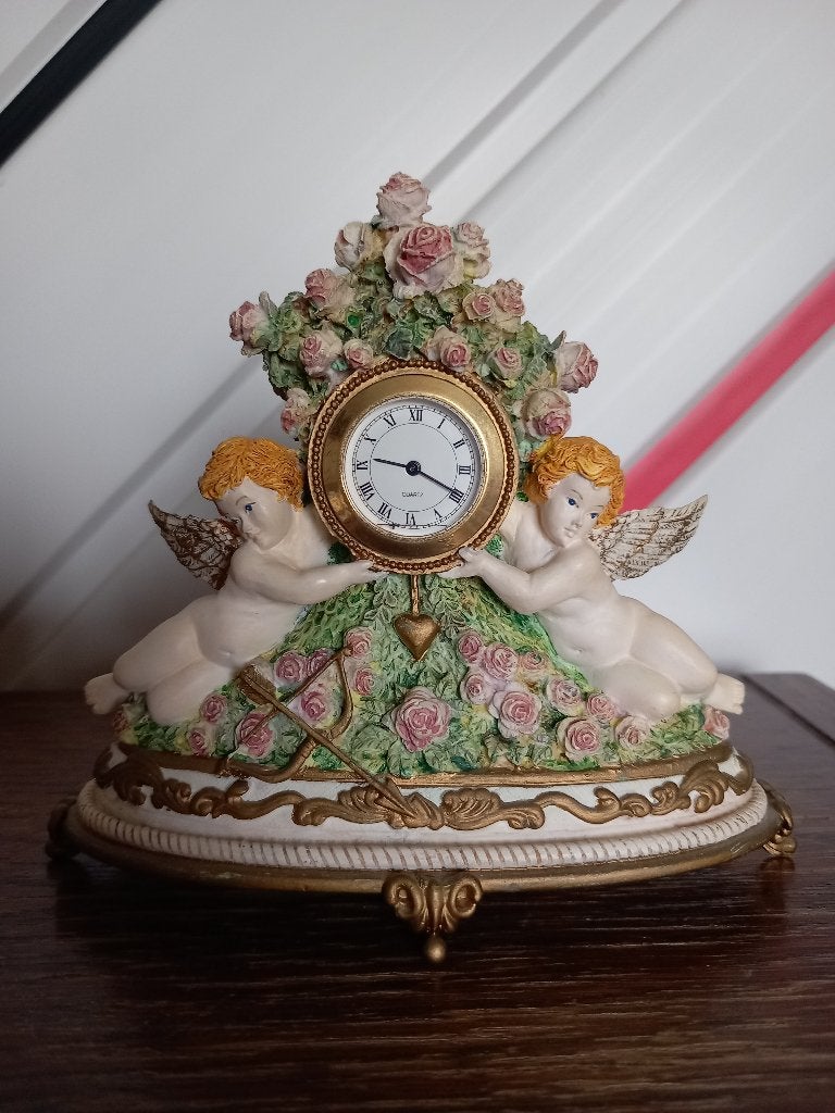 Putti met klok Time for Love Judith Winslow, Verzamelen, Ophalen, Zo goed als nieuw, Fantasy