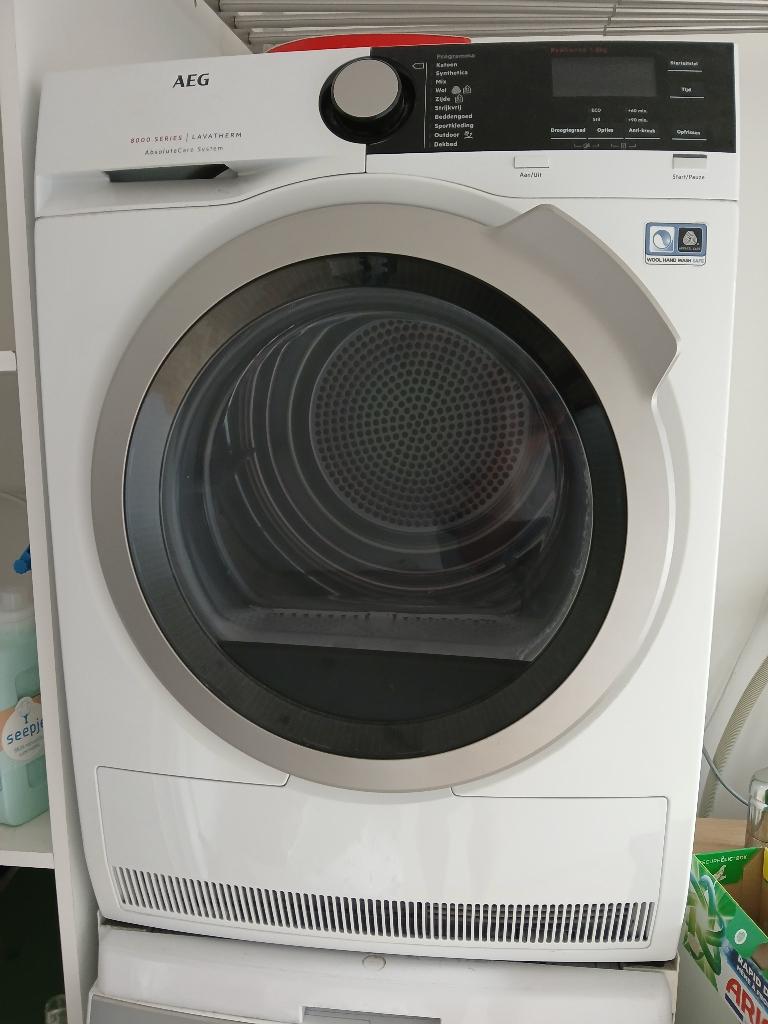 AEG 8000 Dryer (2020), Witgoed en Apparatuur, Ophalen, Gebruikt, Minder dan 85 cm, 8 tot 10 kg