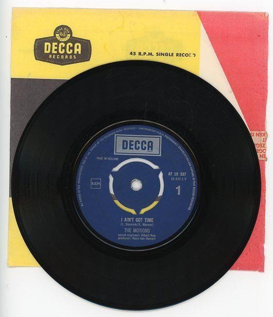 Single van the Motions - Nederpop uit 1968, Ophalen of Verzenden, Gebruikt, Pop