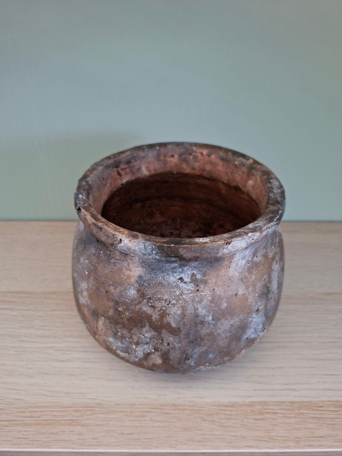Decoratieve Aardewerk Bloempot - Rustieke Stijl, Tuin en Terras, Ophalen of Verzenden