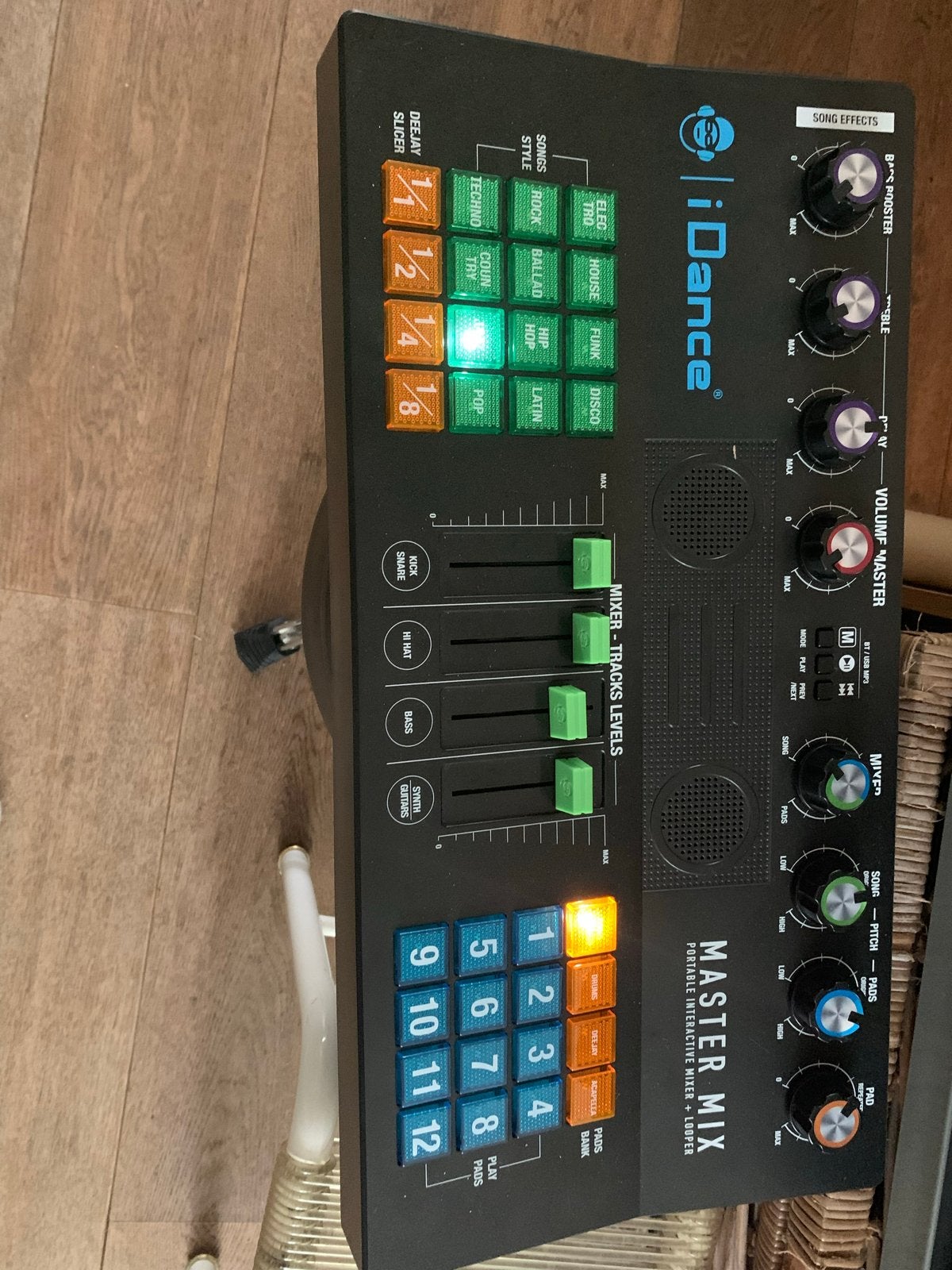 iDance Master Mix: Draagbare Interactieve Mixer & Looper, Muziek en Instrumenten, Ophalen of Verzenden, Nieuw, Minder dan 5 kanalen