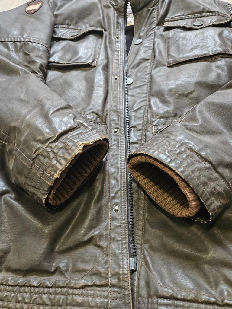 Pall Mall / PME vintage gedragen werkjas (L) ??, Maat 52/54 (L), Bruin, ., Pall Mall PME Legend