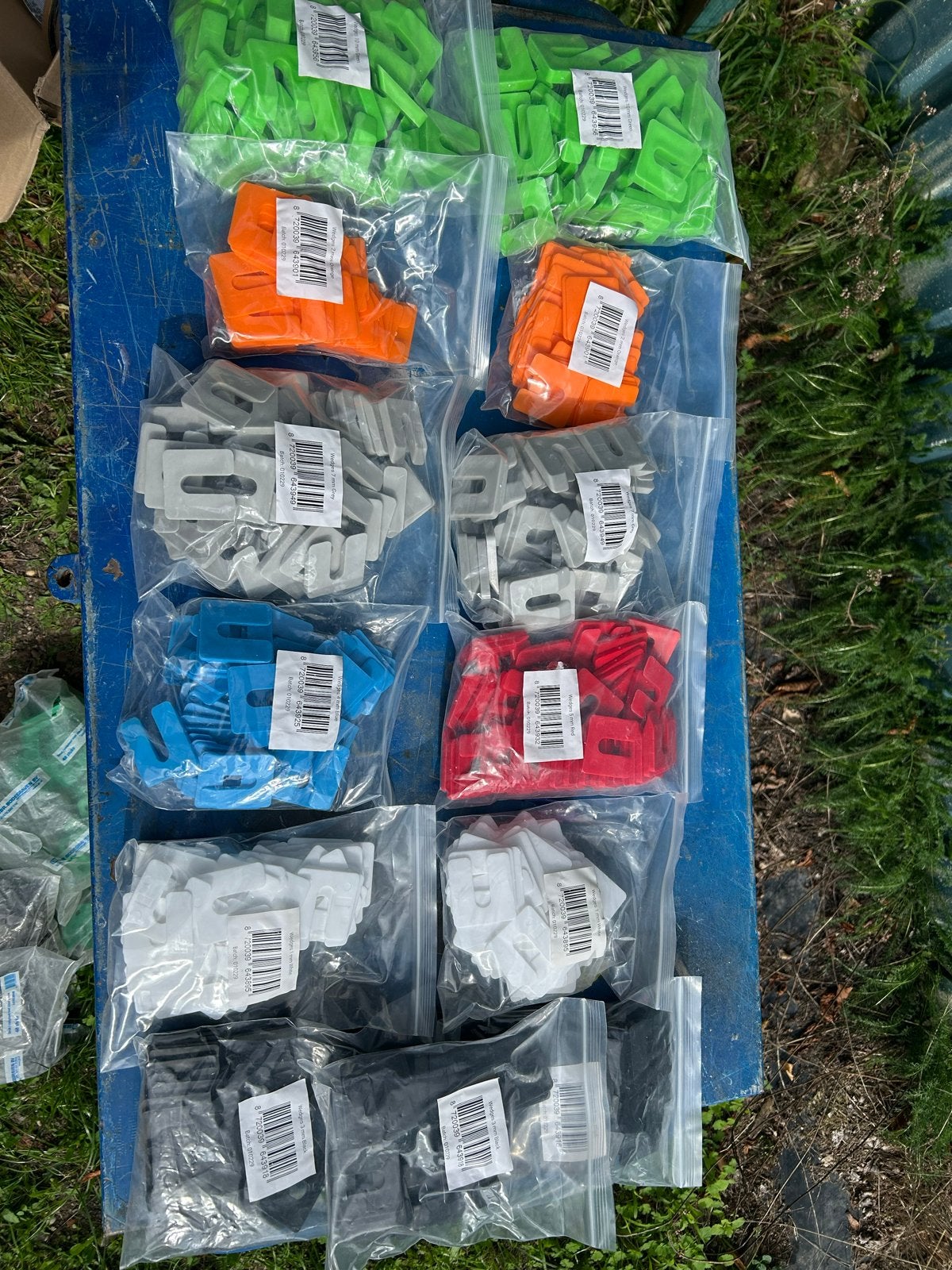 Nieuw Vulplaatjes Assortiment - Diverse Maten en Kleuren, Ophalen of Verzenden, Nieuw