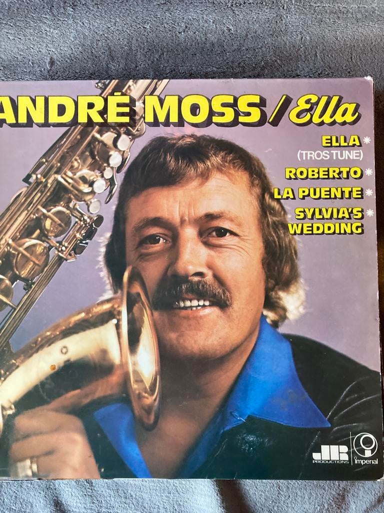 LP André Moss Ella (trostune), Ophalen of Verzenden, 1970 - 1979, Gebruikt, Overige formaten