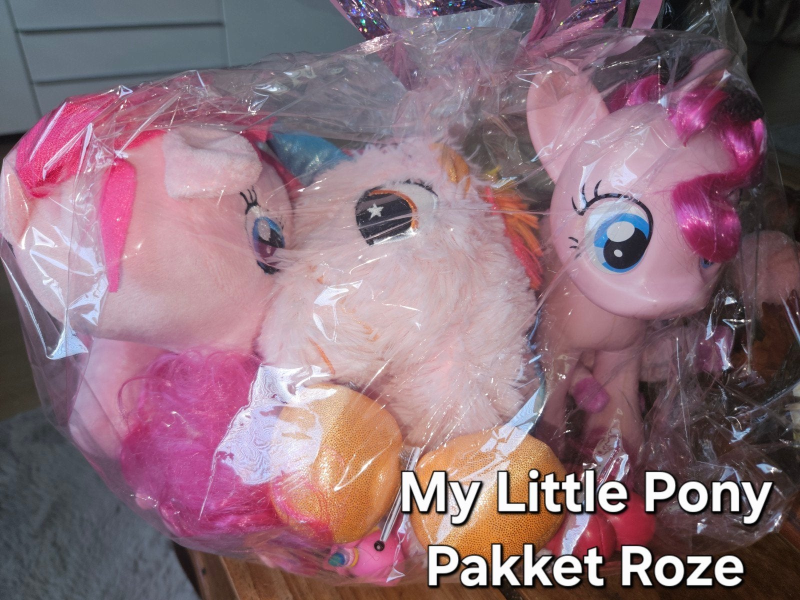 Kado Pakket My Little Pony Roze €10,-, Kinderen en Baby's, Ophalen of Verzenden, Zo goed als nieuw