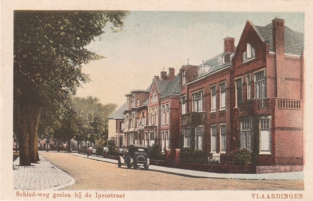 vlaardingen- schiedweg, Verzamelen, Ophalen of Verzenden, Voor 1920, Zuid-Holland