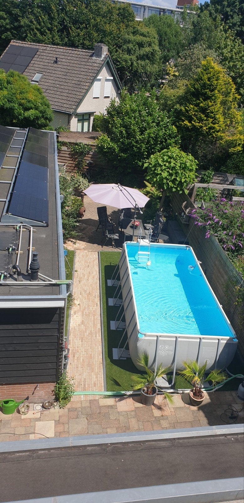 Intex Opzetzwembad Rechthoekig 2,75x 5,5 meter, Gebruikt, 200 tot 300 cm, Rechthoekig, Ophalen
