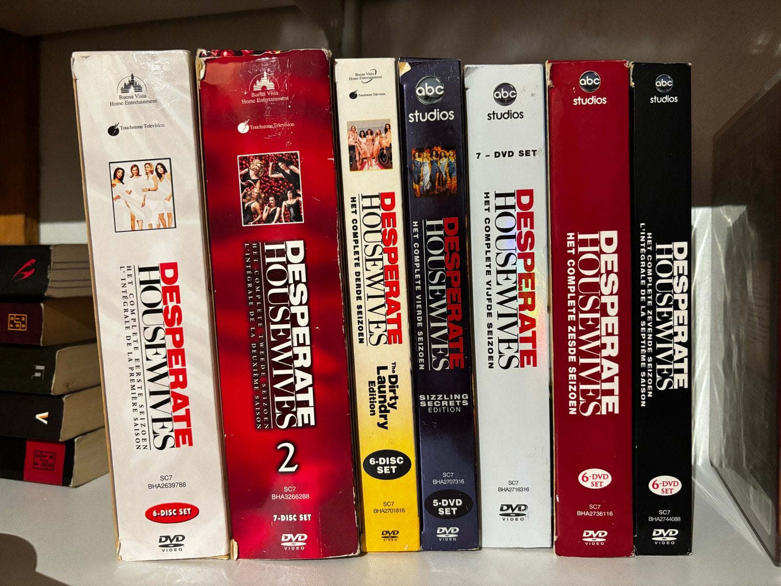 Desperate Housewives DVD Boxset Seizoen 1-7, Vanaf 12 jaar, Ophalen of Verzenden, Gebruikt, Drama