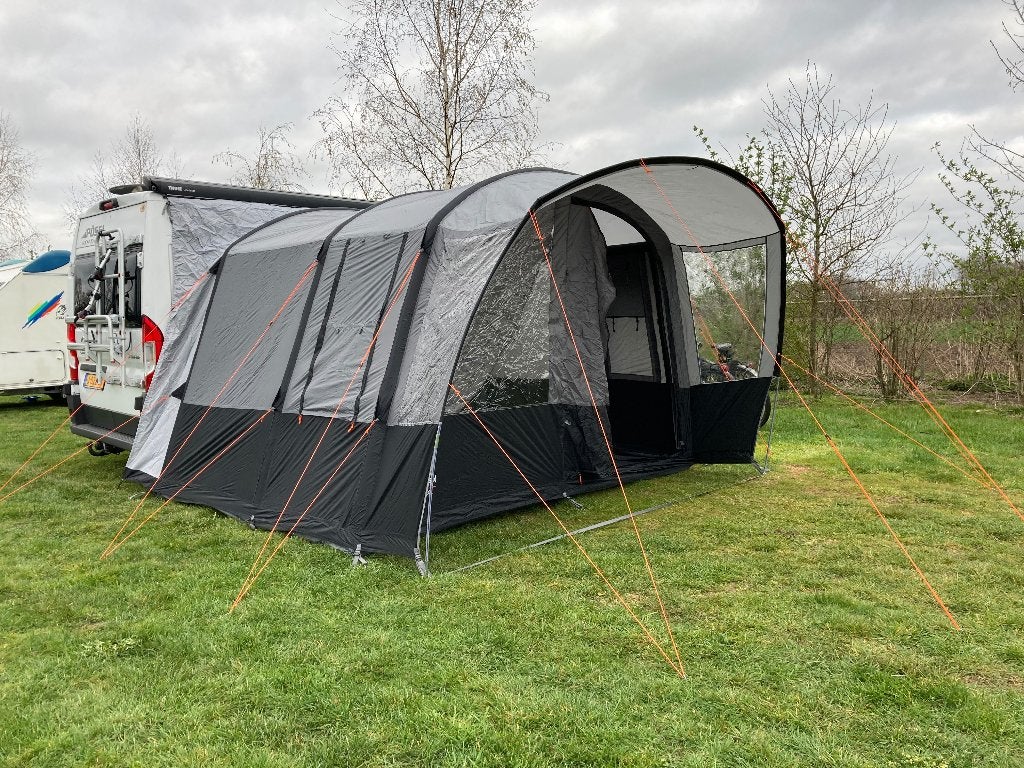 Voortent voor buscamper, Caravans en Kamperen, Ophalen, Gebruikt, Polyester, Overige merken